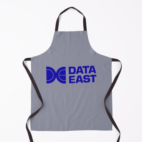 Item preview, Classic DATA EAST logo (BLUE) - 80s Retro Arcade and Pinball Games designed and sold by RetroTeeStudio.