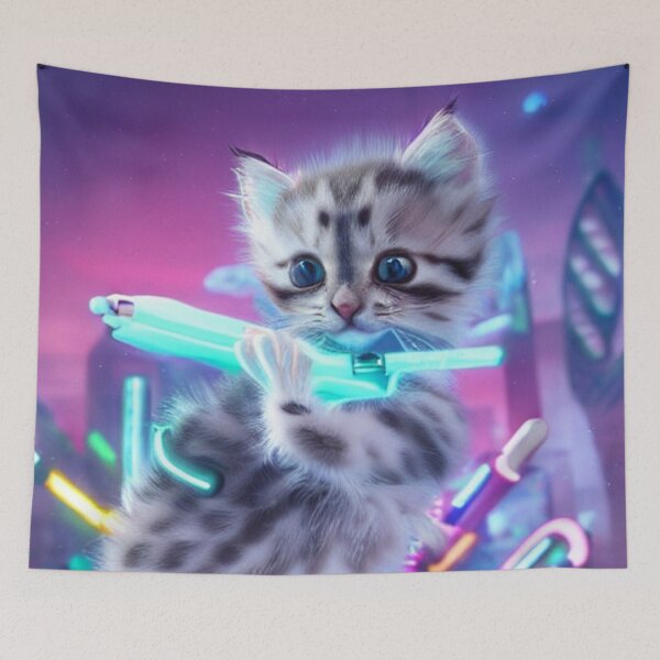 Item preview, The Latest Trends in Kittens Stickers designed and sold by Chris Purdy.