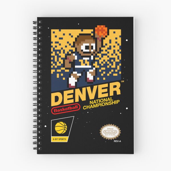 Aperçu de l'œuvre Denver Nuggets (8-bit Videogame Cart) créée et vendue par The Armorsmith.
