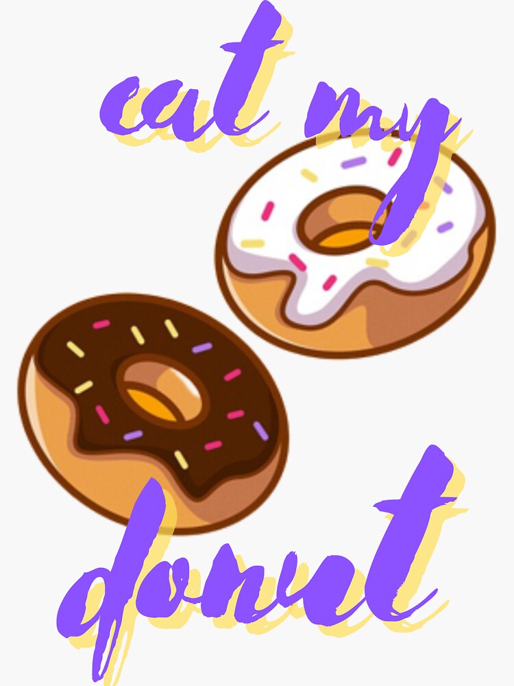 Stickers - Eat Me Donut - Adult Stickers