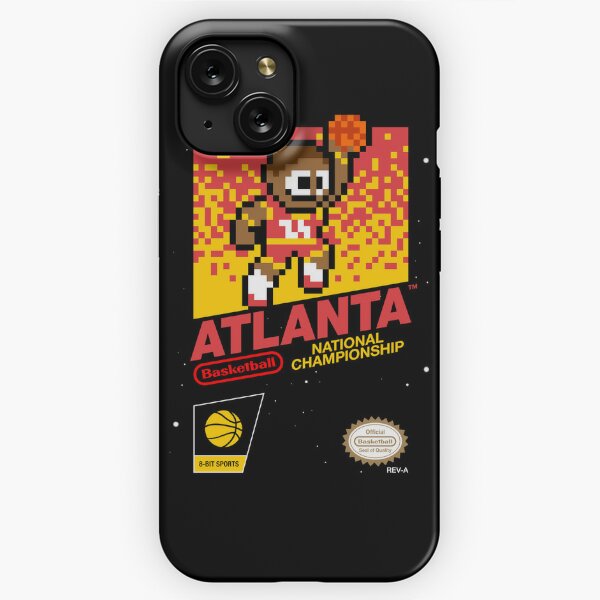 Atlanta Hawks 8 bit Videogame Cart