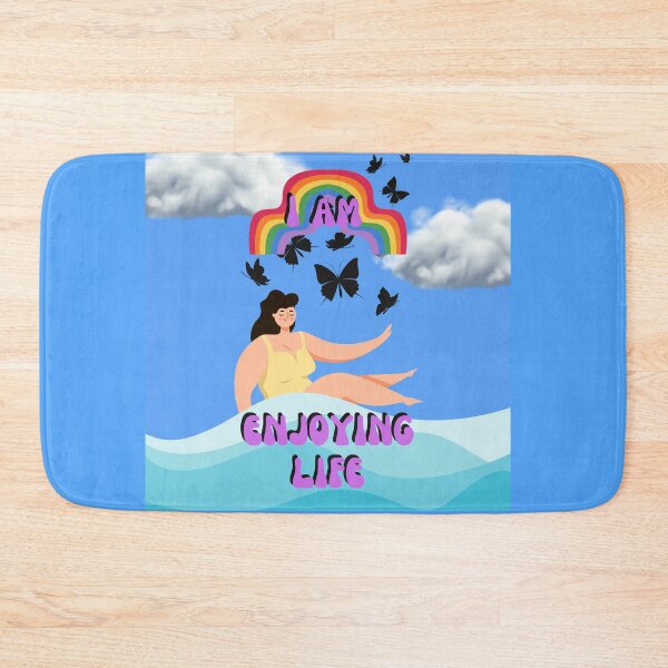 Item preview,   I am Enjoying Life Affirmation designed and sold by KrisantoArts.