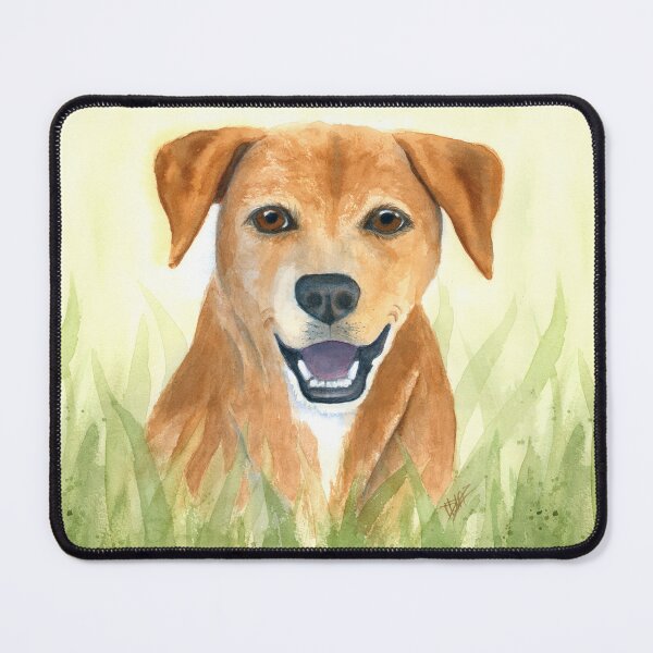 Item preview, Happy Dog designed and sold by WaterStrokesArt.