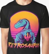 Retrosaurus - Velocity Raptor Graphic T-Shirt