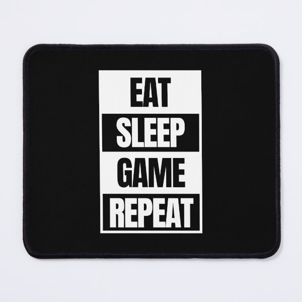 Item preview, Eat Sleep Game Repeat designed and sold by NinniSilver.