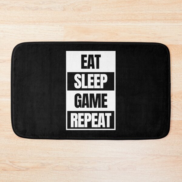 Item preview, Eat Sleep Game Repeat designed and sold by NinniSilver.