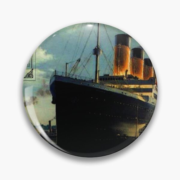 Item preview, Vintage Titanic Ship with Boarding Pass designed and sold by artBeatandSoul.