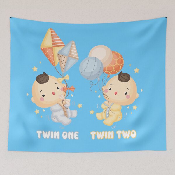Item preview, Twins baby boys designed and sold by KOTOdesign.