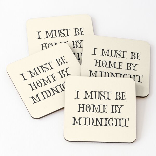Item preview, I must be home by midnight - funny saying designed and sold by FunnyFactDesign.