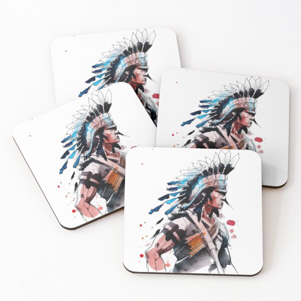 Item preview, Native American Indian Chief designed and sold by ASwissBear.