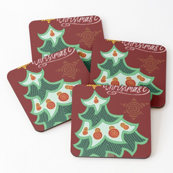 Item preview, Aboriginal Christmas Tree Design designed and sold by wigilwigil.