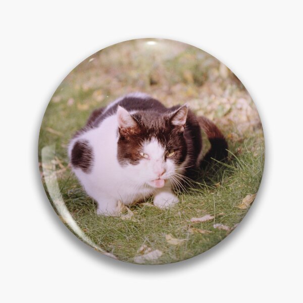 Item preview, Cat Ragnar shows his tongue designed and sold by Gourmetkater.