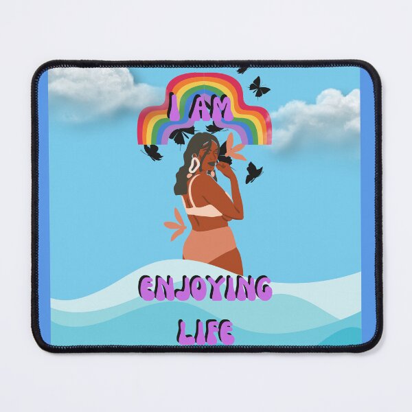 Item preview,  I am Enjoying Life Affirmation designed and sold by KrisantoArts.