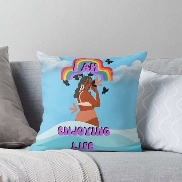 Item preview,  I am Enjoying Life Affirmation designed and sold by KrisantoArts.