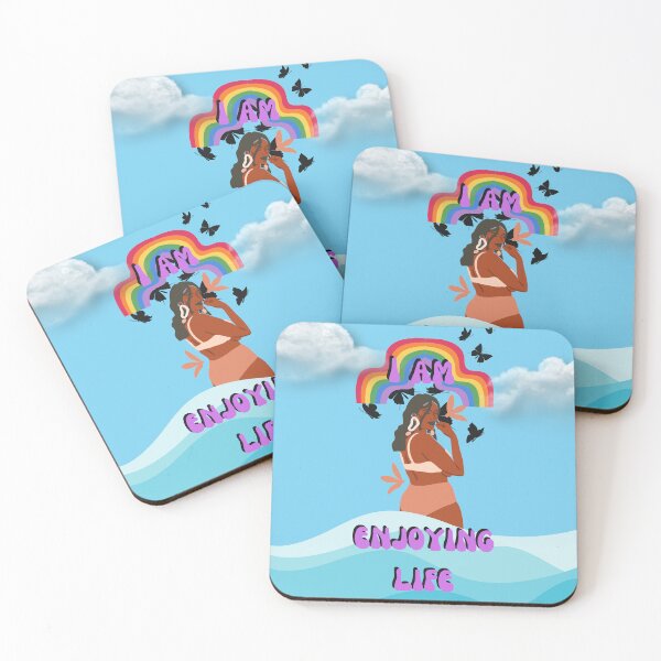 Item preview,  I am Enjoying Life Affirmation designed and sold by KrisantoArts.