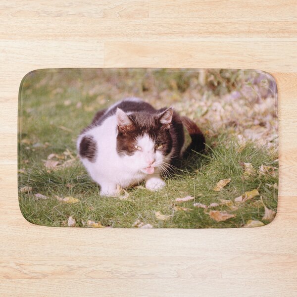 Item preview, Cat Ragnar shows his tongue designed and sold by Gourmetkater.