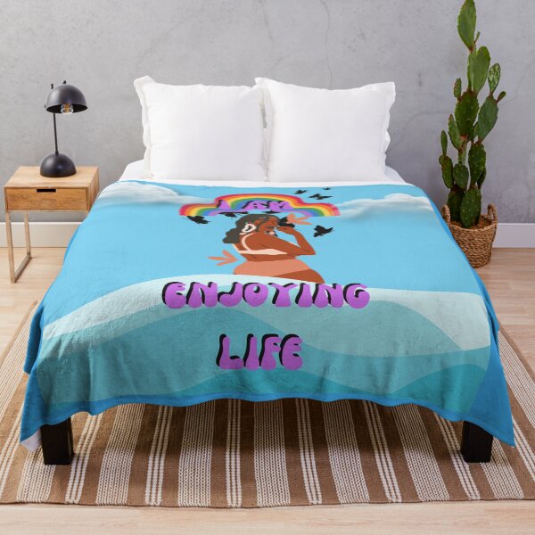Item preview,  I am Enjoying Life Affirmation designed and sold by KrisantoArts.