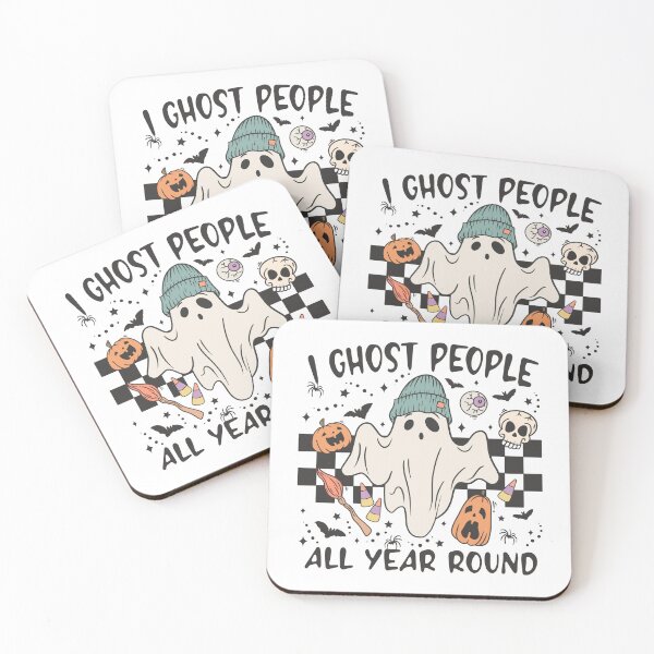 Item preview, I Ghost People All Year Round Halloween designed and sold by GROOVY SOUL.