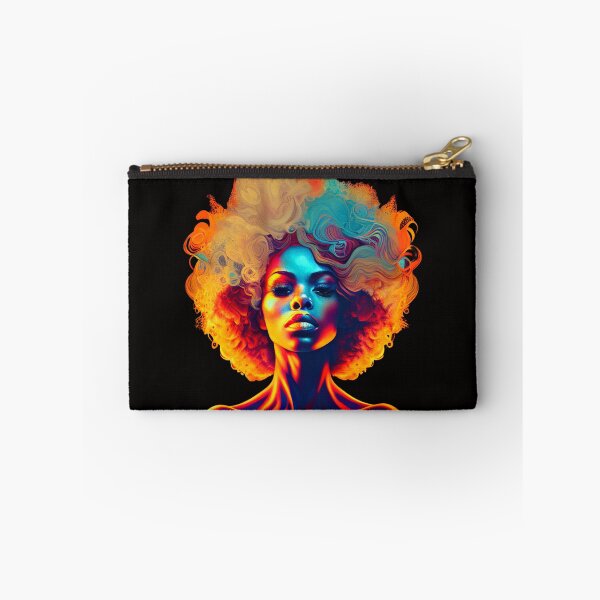Item preview, BEAUTIFUL AFRO LADY Midjourney AI Artwork designed and sold by davidjulie.