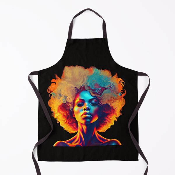 Item preview, BEAUTIFUL AFRO LADY Midjourney AI Artwork designed and sold by davidjulie.