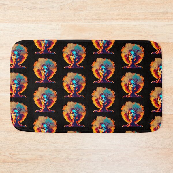 Item preview, BEAUTIFUL AFRO LADY Midjourney AI Artwork designed and sold by davidjulie.