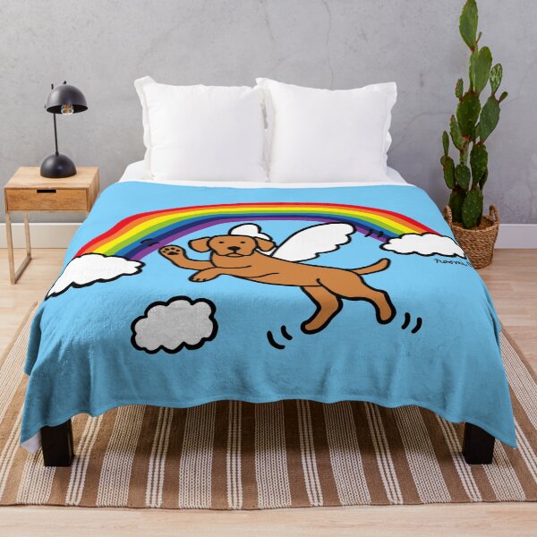 Item preview, Flying Fox Red Labrador Angel designed and sold by HappyLabradors.