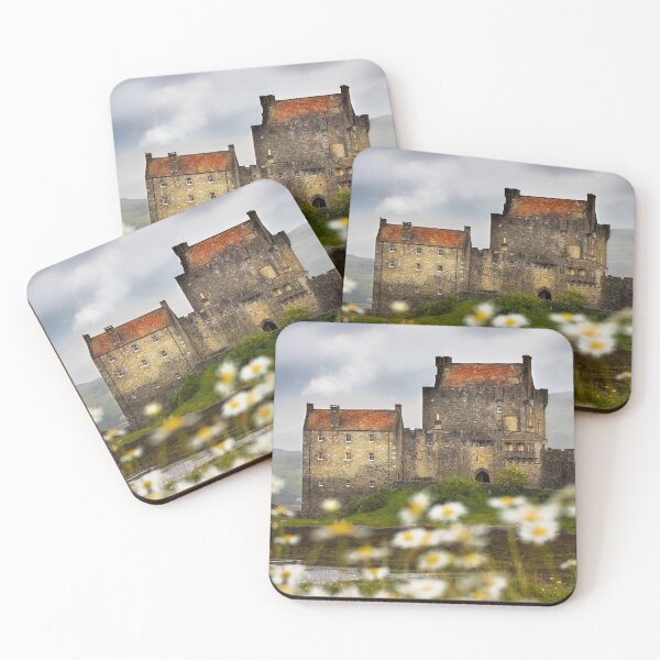 Item preview, Eilean Donan Castle and  Summer Flowers, Scotland. designed and sold by PhotosEcosse.