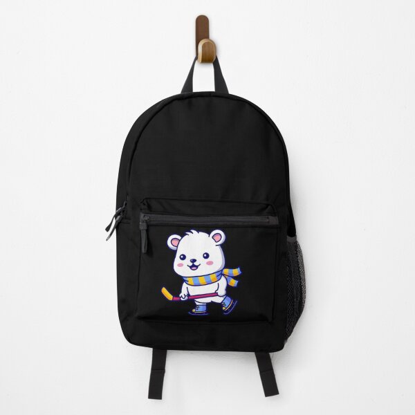 Item preview, Polar Bear Playing Hockey designed and sold by URBANHEROMEN.