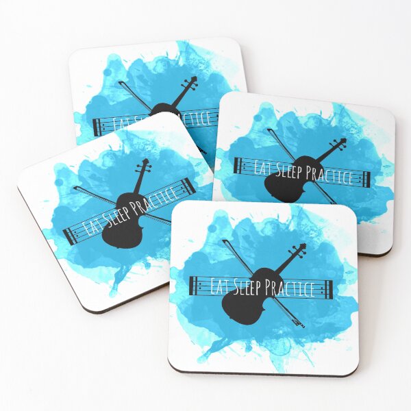 Item preview, Eat Sleep Practice Repeat: Violin II designed and sold by GeneticRambles Shop.