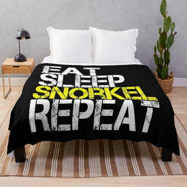 Item preview, Eat Sleep Snorkel Repeat, Grunge designed and sold by ACC .