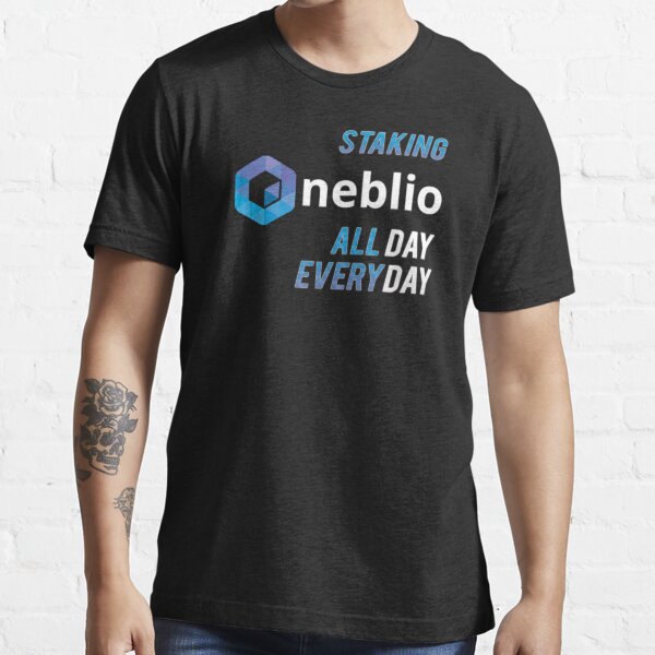 STAKING Neblio ALLDAY. EVERYDAY. Essential T-Shirt