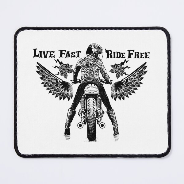 Item preview, Life Fast Ride Free designed and sold by Racing-Style.
