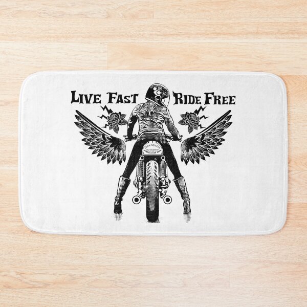 Item preview, Life Fast Ride Free designed and sold by Racing-Style.