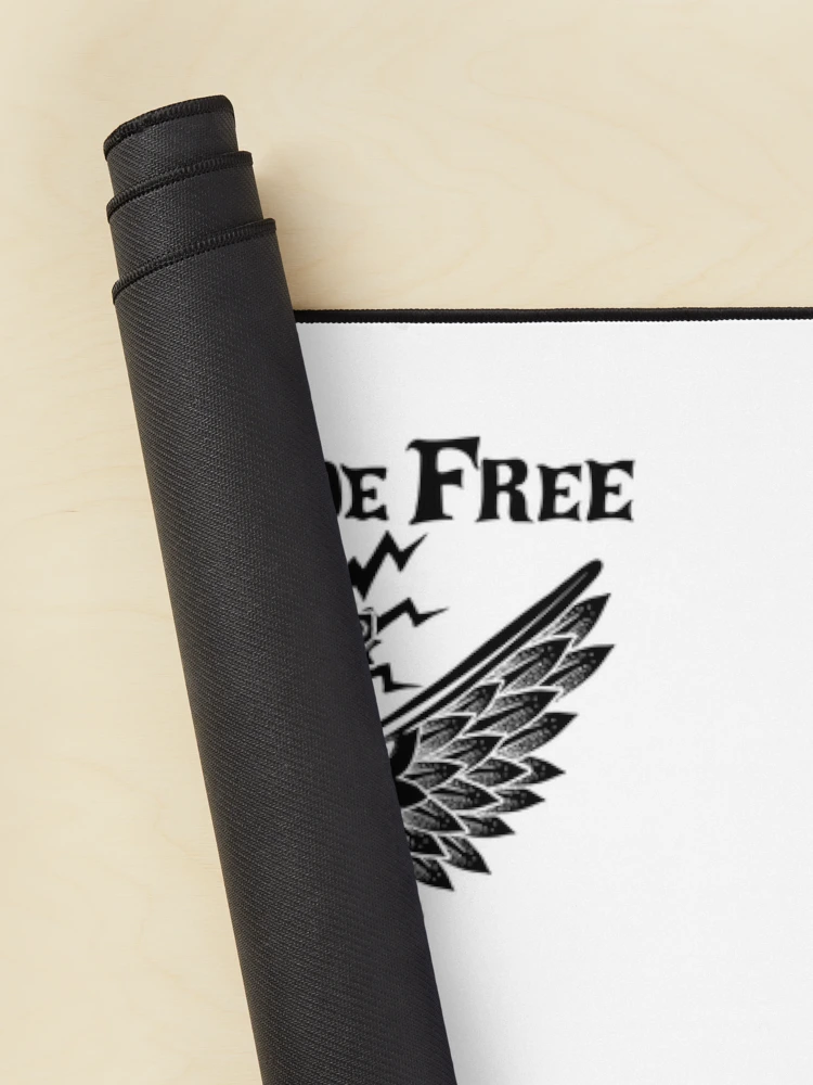 Thumbnail 2 of 5, Mouse Pad, Life Fast Ride Free designed and sold by Racing-Style.