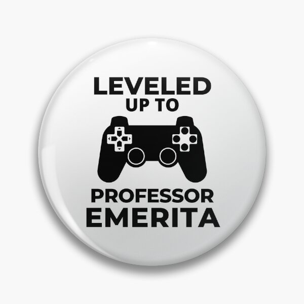 Item preview, Leveled Up To Professor Emerita - Retired Professor, Professor Retirement Gift, College Professor, Tenure, University, Academic, Gamer, Video Games designed and sold by jadedscientist.