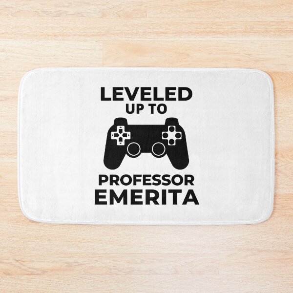 Item preview, Leveled Up To Professor Emerita - Retired Professor, Professor Retirement Gift, College Professor, Tenure, University, Academic, Gamer, Video Games designed and sold by jadedscientist.