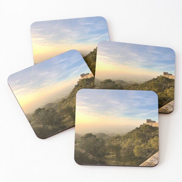 Item preview, Sant Salvador Monastery view across Mallorca south east  designed and sold by EmmaMCheer.