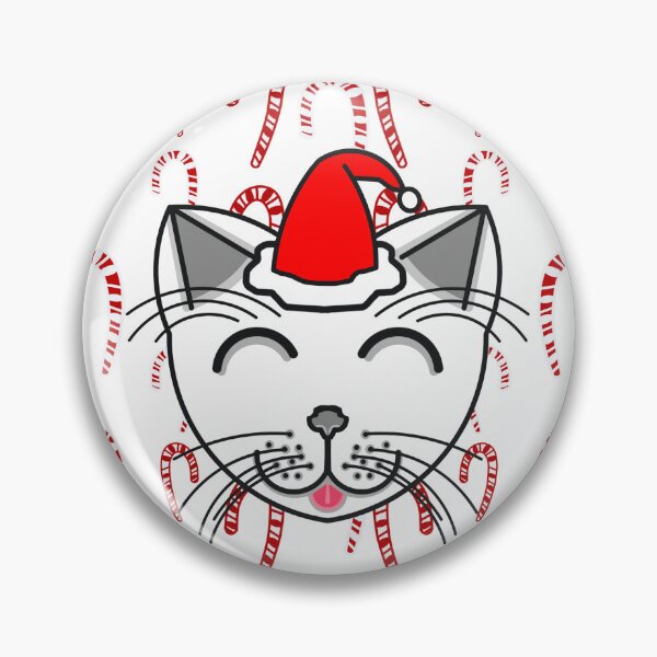 Artikelvorschau, Happy Cat Candy Canes (White Cat) entworfen und verkauft von IgorAndMore.