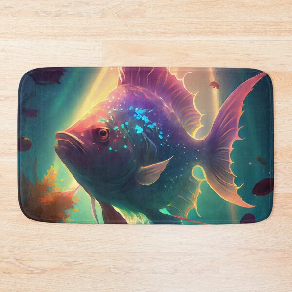 Item preview, Rainbow Chiaroscuro Fish designed and sold by ExaltedDeityArt.