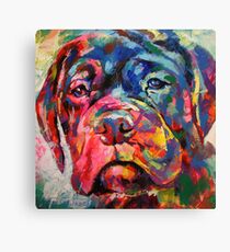 Bull Mastiff Puppy Canvas Print