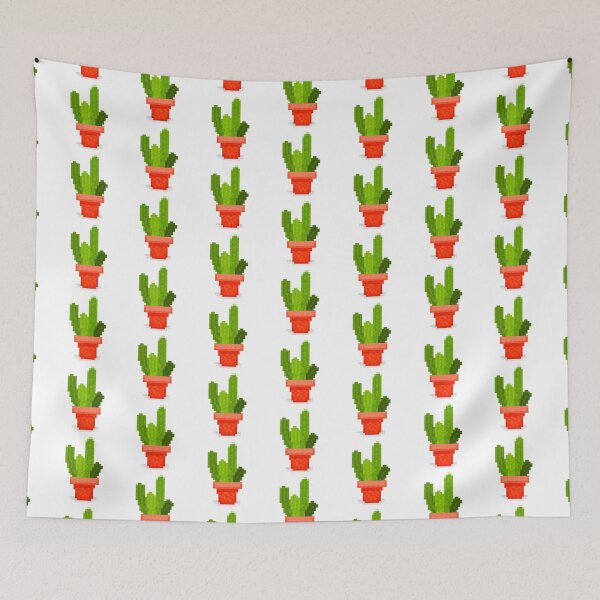 Item preview, Retro Pixel Art Cactus Plant Design designed and sold by 8BitTrip.