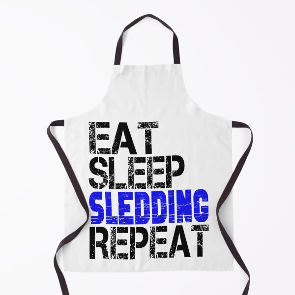 Item preview, Eat Sleep Sledding Repeat, Grunge  designed and sold by ACC .