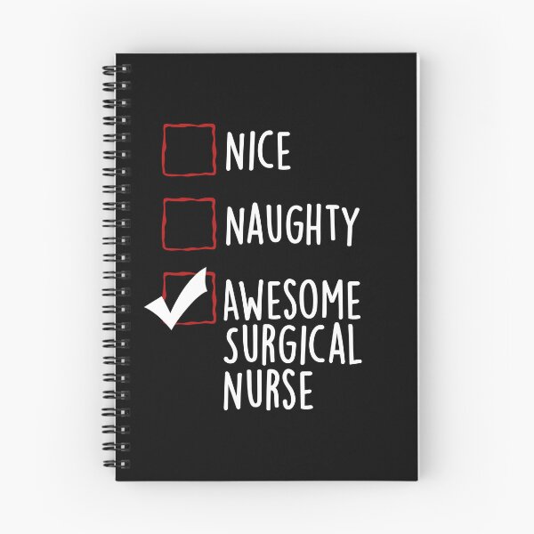 Item preview, Nice Naughty Awesome Surgical Nurse - Christmas List designed and sold by SdForce.