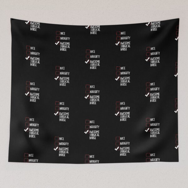 Item preview, Nice Naughty Awesome Surgical Nurse - Christmas List designed and sold by SdForce.
