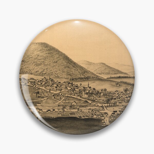 Item preview, Warrensburgh, New York (1891) designed and sold by allhistory.