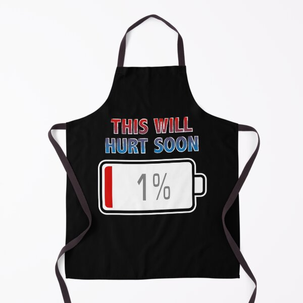 Item preview, This Will Hurt Soon with Battery at 1% designed and sold by Moodific.