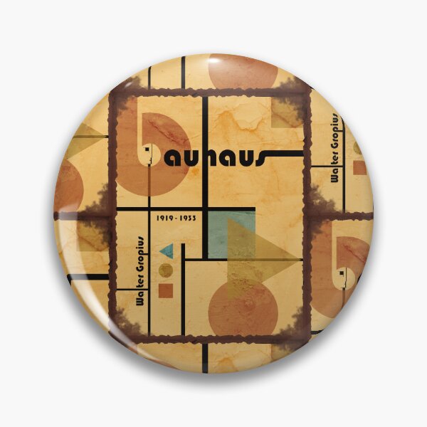 Item preview, Vintage Worn Out Bauhaus Minimalist Artwork Geometric Composition var 2 K original design designed and sold by paragonDesign28.
