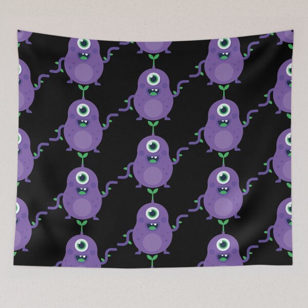 Item preview, Fun/Cute Alien/Monster Figure Illustration 002 designed and sold by PrintPortal.