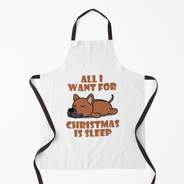 Item preview, All I Want For Christmas Is Sleep Cute Lazy Thai Ridgeback Dogs designed and sold by kenishahembree.