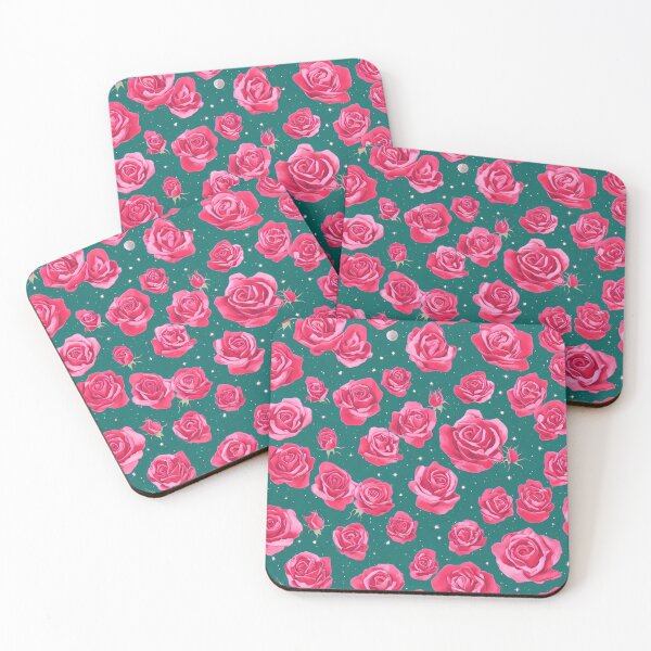 Item preview, Pink Rose Pattern designed and sold by Planetporridge.